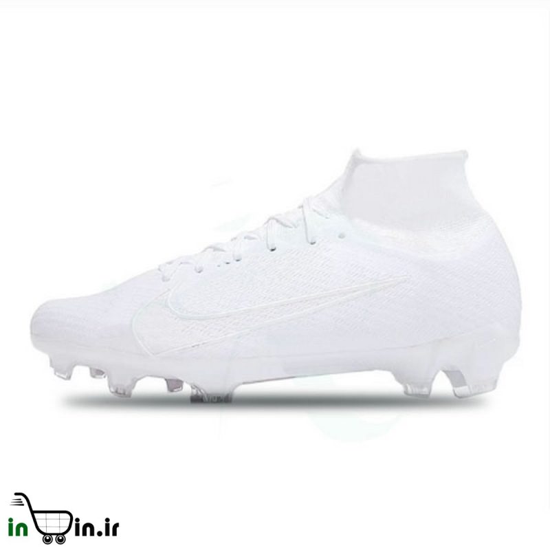 کفش فوتبال سفید ساقدار نایک مرکوریال 2024