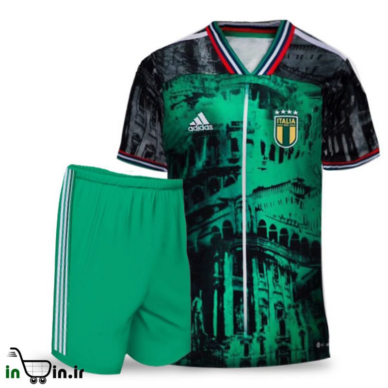 لباس فوتبال کانسپت ایتالیا به همراه شورت 2024