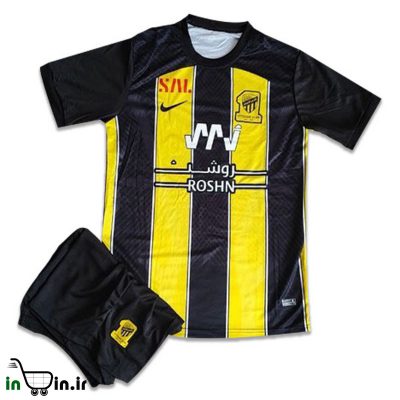 لباس فوتبال اول الاتحاد به همراه شورت 2024