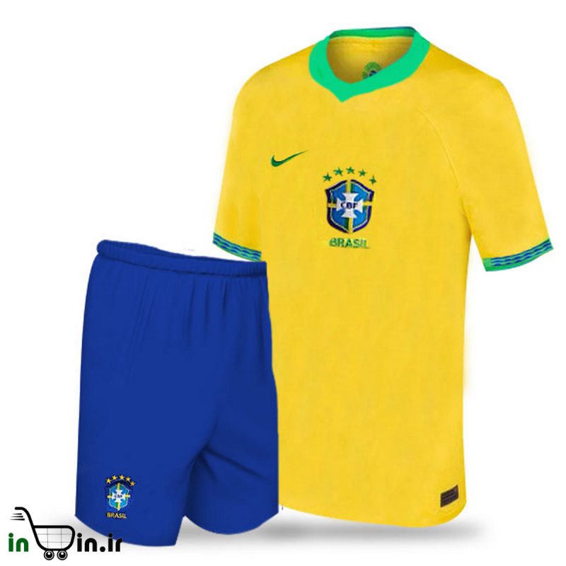 لباس فوتبال اول برزیل 2024