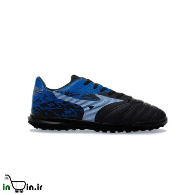 کفش فوتبال مشکی و آبی مدل مورلیا نئو ریز کد 24008