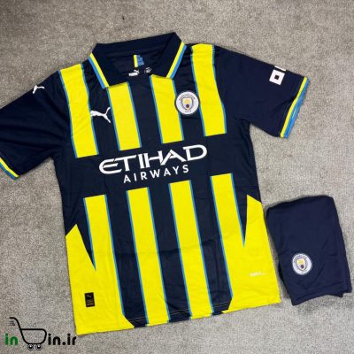 کیت دوم منچسترسیتی (فصل 2025) تایلندی همراه با شورت کد 38849