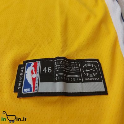 پیراهن بسکتبال گلدن استیت واریرز زرد 2025 به همراه شورت 40850