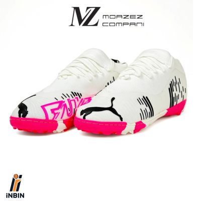عکس کفش فوتبال استوک ریز پوما فیوچر سفید