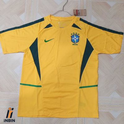 کیت فوتبال اول برزیل کلاسیک ورژن هواداری (فصل 2002) تهران