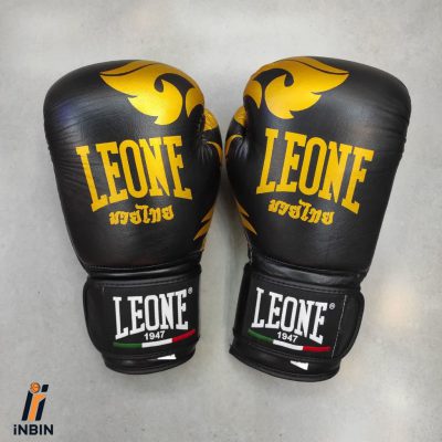 دستکش بوکس چرم Leone 1947 مشکی مدل فارنهایت تهران