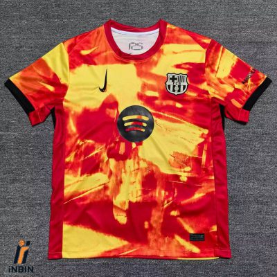 لباس بارسلونا کانسپت فایربال هواداری (فصل 2025) تهران