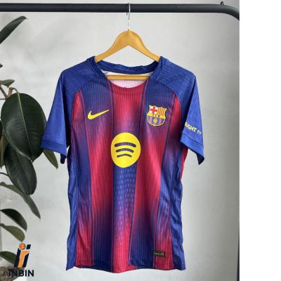 پیراهن اول بارسلونا جدید (فصل 2025) ورژن پلیری تهران با قیمتی مناسب