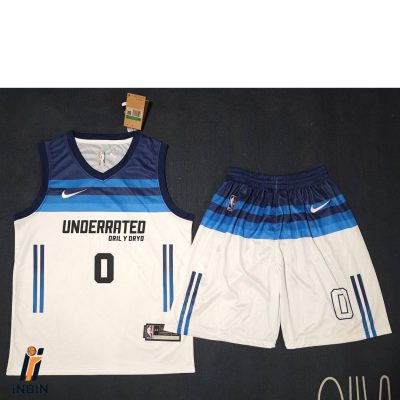 جرزی بسکتبال مینه‌ سوتا تیمبرولوز سفید مدل سرج 2026 تهران