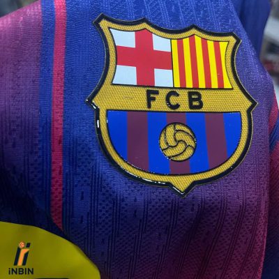 لباس بارسلونا 2026 ورژن کیت پلیری آستین بلند