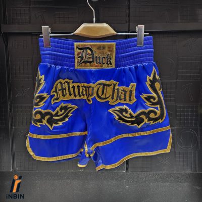 شورت رزمی muay thai آبی مدل میکولاش در تهران