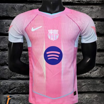 لباس بارسلونا 2026 کانسپت مدل فلامینگو کیت پلیری