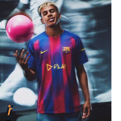 لباس اول بارسلونا 2026 جدید مدل الکلاسیکو پلیری