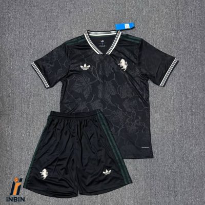 کیت سوم یوونتوس 2026 مشکی جدید ورژن هواداری