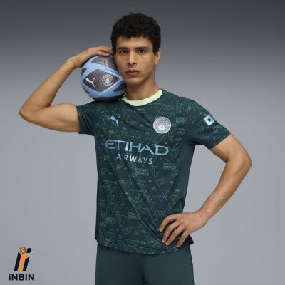کیت چهارم منچستر سیتی 2026 سبز جدید ورژن هواداری