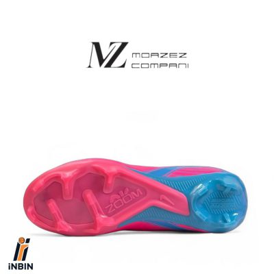 استوک فوتبال نایک میانه ويپور 16 برای نوجوان کد 61508 19 استوک چمن نایک میانه ويپور 16 صورتی برای نوجوان