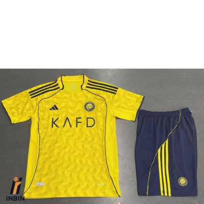 کیت اول النصر 2026 رونالدو زرد جدید ورژن هواداری