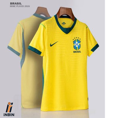 لباس اول برزیل 2026 جدید جام جهانی ورژن کیت پلیری