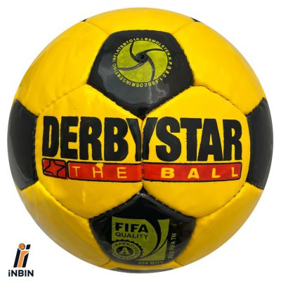 توپ فوتبال دربی استار جدید زرد مدل سامرسانگ 2026