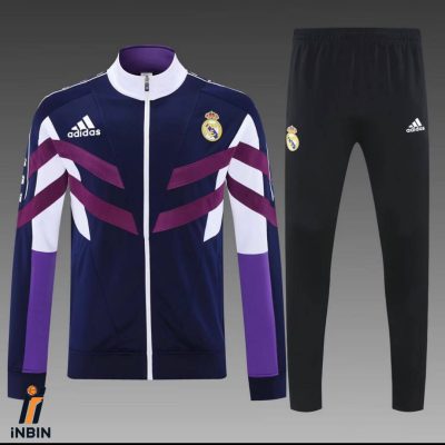 گرمکن شلوار رئال مادرید 2026 سرمه ای ورژن هواداری