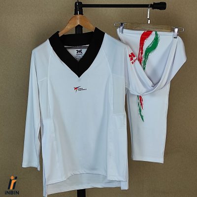 لباس تکواندو جذب KPNP به همراه شلوار مدل مسابقات