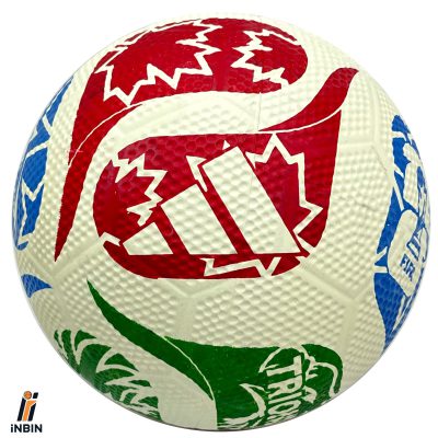 توپ فوتبال آدیداس جام جهانی ترایوندا 2026 سفید سایز 4