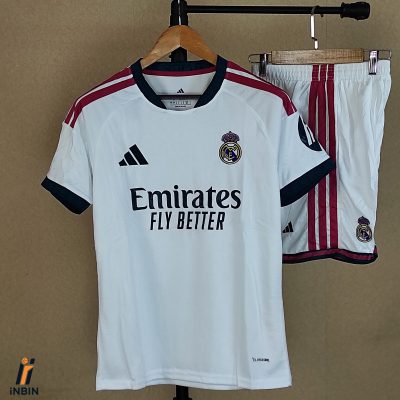 کیت اول رئال مادرید 2027 سفید جدید ورژن هواداری کد 68084
