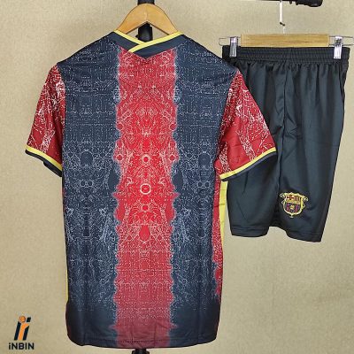 لباس بارسلونا کانسپت جدید به همراه شورت مدل زولکس ورژن هواداری