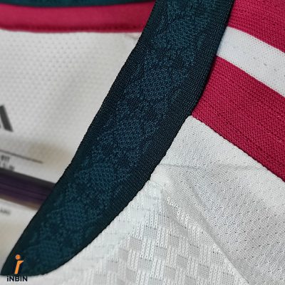 یقه لباس اول رئال مادرید 2027 سفید جدید ورژن کیت پلیری
