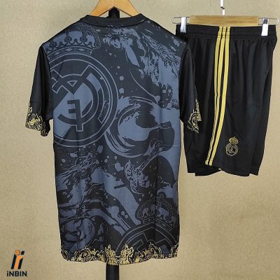 خرید کیت دراگون رئال مادرید کانسپت مشکی هواداری